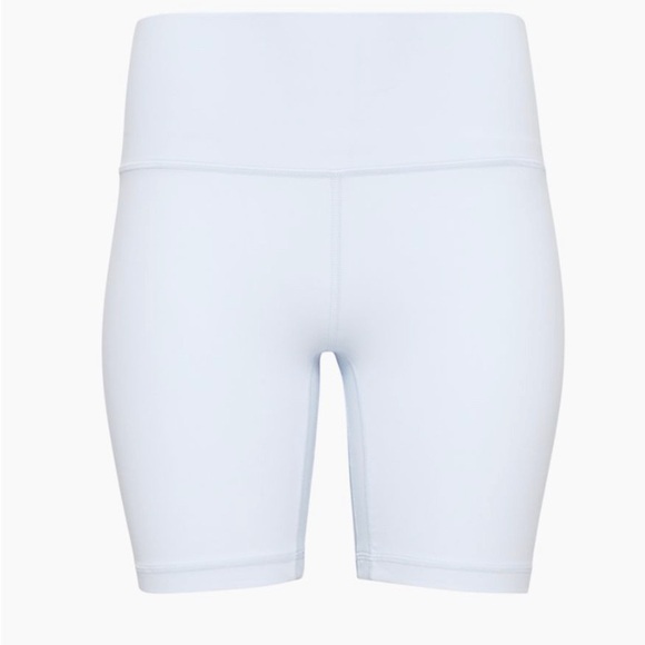 TNA light blue high rise butter shorts - Picture 2 of 5